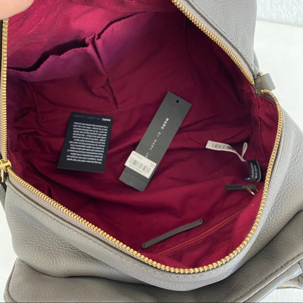 Marc by Marc Jacobs Q Snake Satchel gray Leather Bag